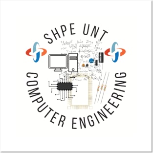 SHPE UNT Computer Engineering Posters and Art